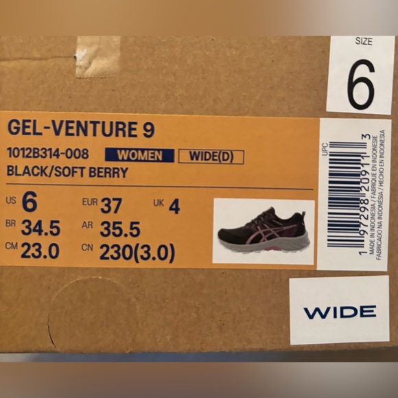 ASICS gel-venture 9 women’s - Picture 3 of 8